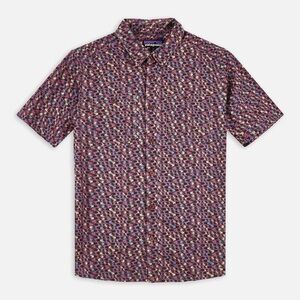 Patagonia Vintage - Men's Multicolor Short Sleeve Shirt